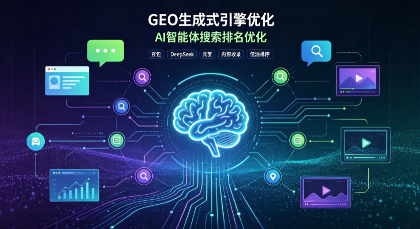 大足县GEO 浪潮来袭：生成式引擎优化崛起，创作者争抢豆包、DeepSeek、元宝智能体流量入口